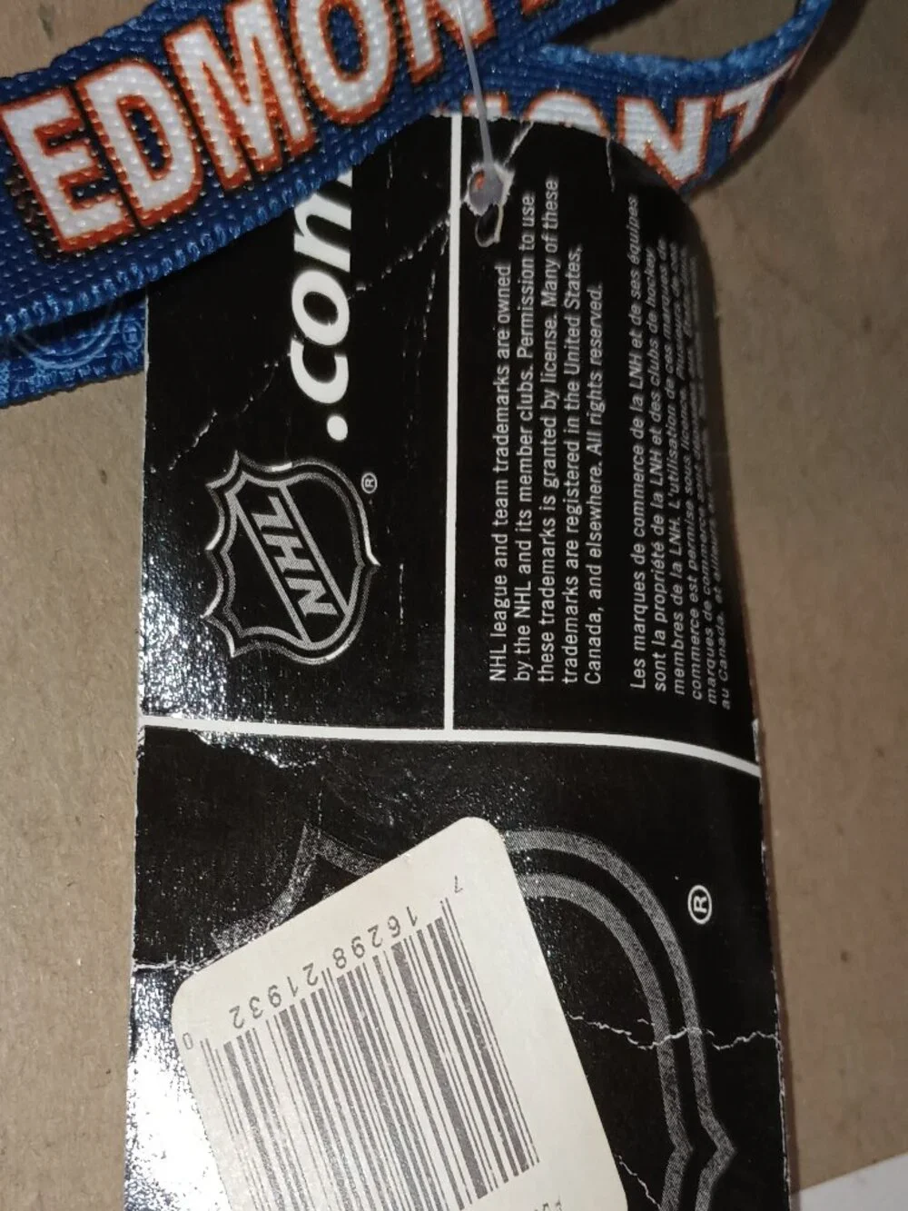 NEW Edmonton Oilers NHL Adjustable Dog Harness XS